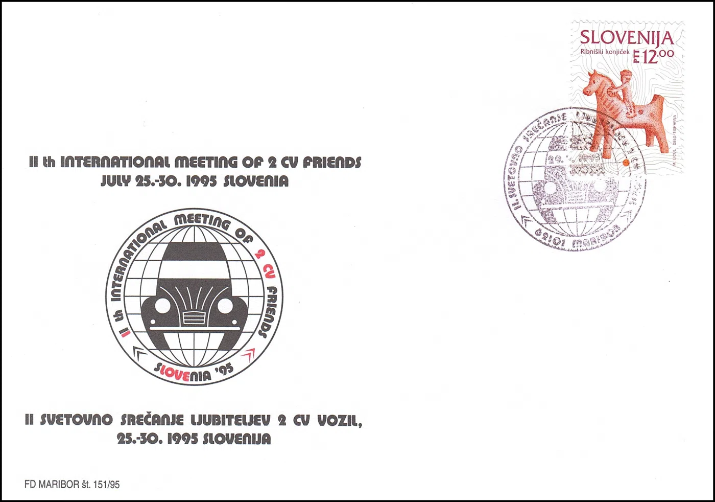 II. SVETOVNO SREČANJE LJUBITELJEV 2 CV VOZIL
